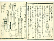 Choho Mujin-to Yoho-ki ; the lamp's instruction manual