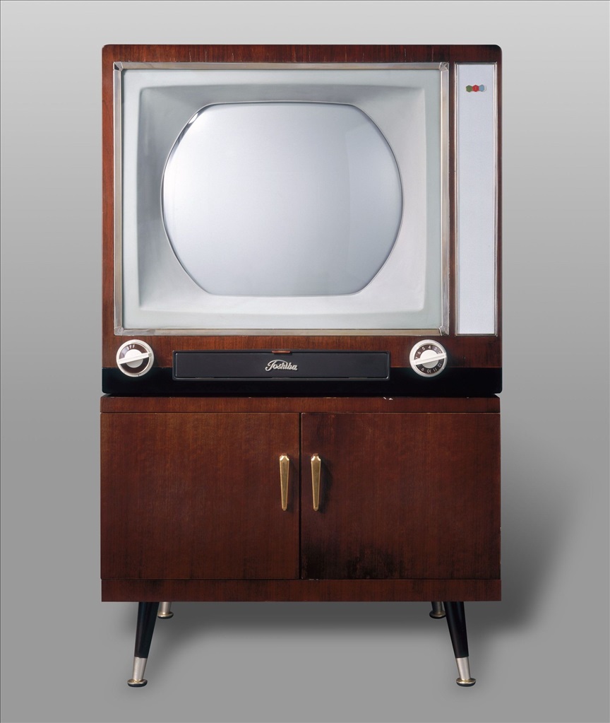 Japan's First Color Television Set