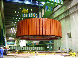世界最大の空気冷却水力発電機・ベネズエラのグリⅡ発電所