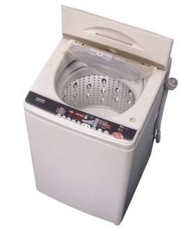 日本初のDDインバーター全自動洗濯機の開発