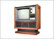 1971年 世界初の大幅IC化カラーテレビ
