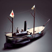 蒸気船の雛形